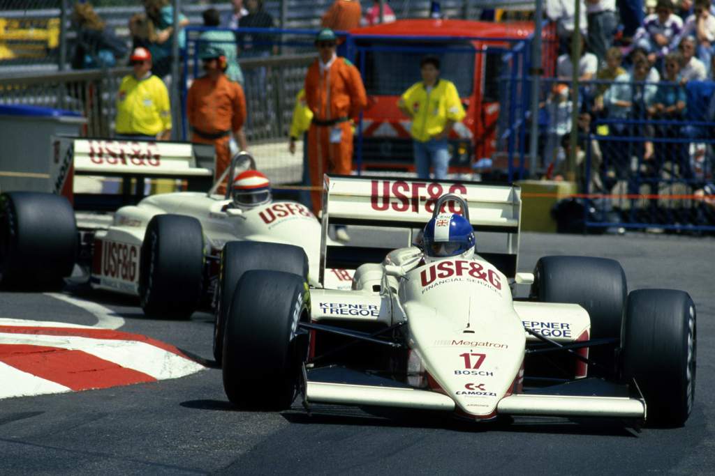 Arrows Megatron Derek Warwick Eddie Cheever F1