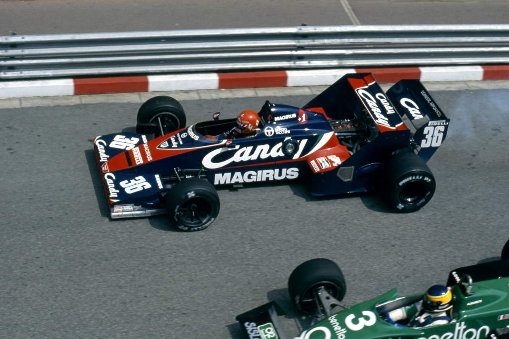 Bruno Giacomelli Toleman 1983