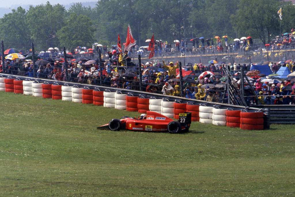 Alain Prost Ferrari Imola F1