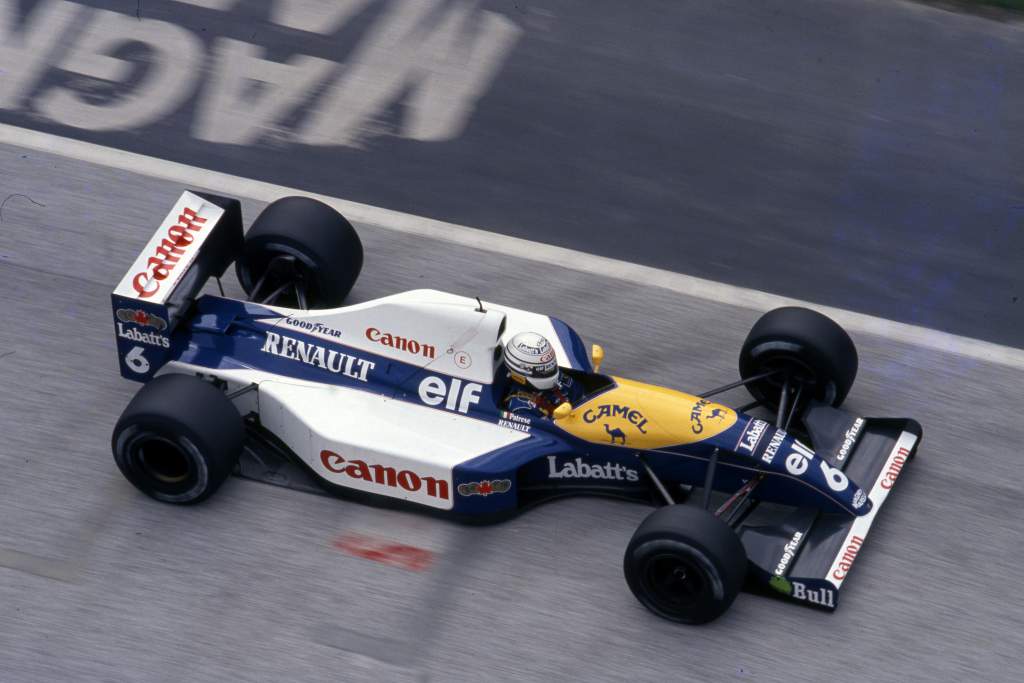 Riccardo Patrese Williams F1 1991 FW14