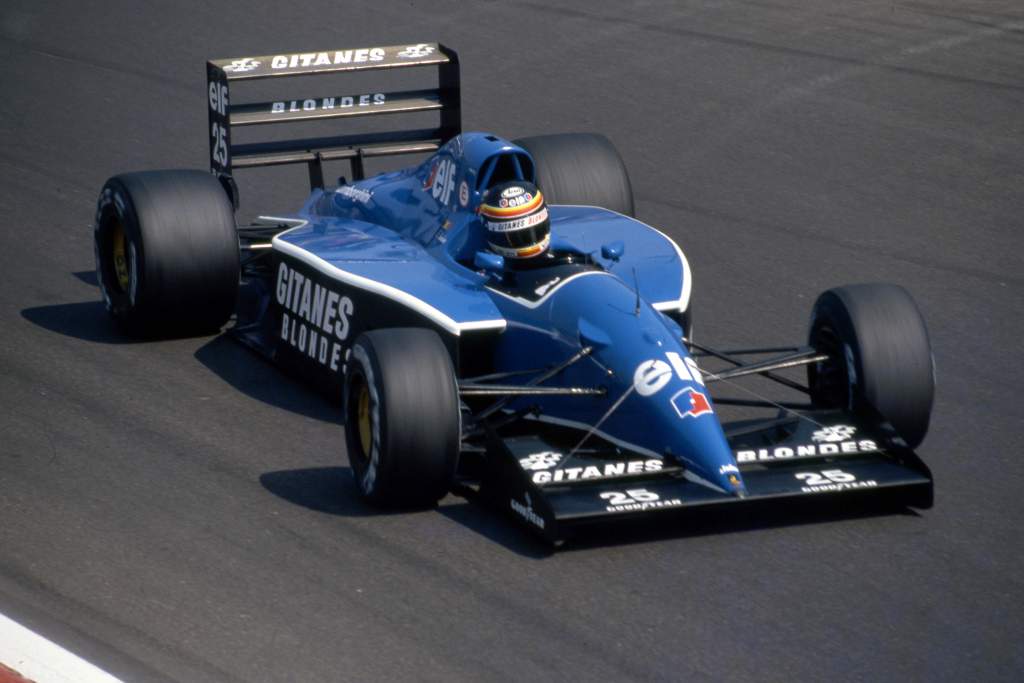 Thierry Boutsen Ligier F1