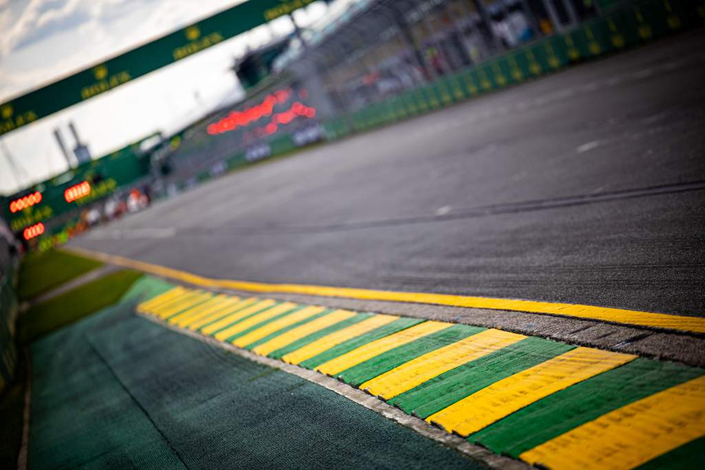 Melbourne F1 track