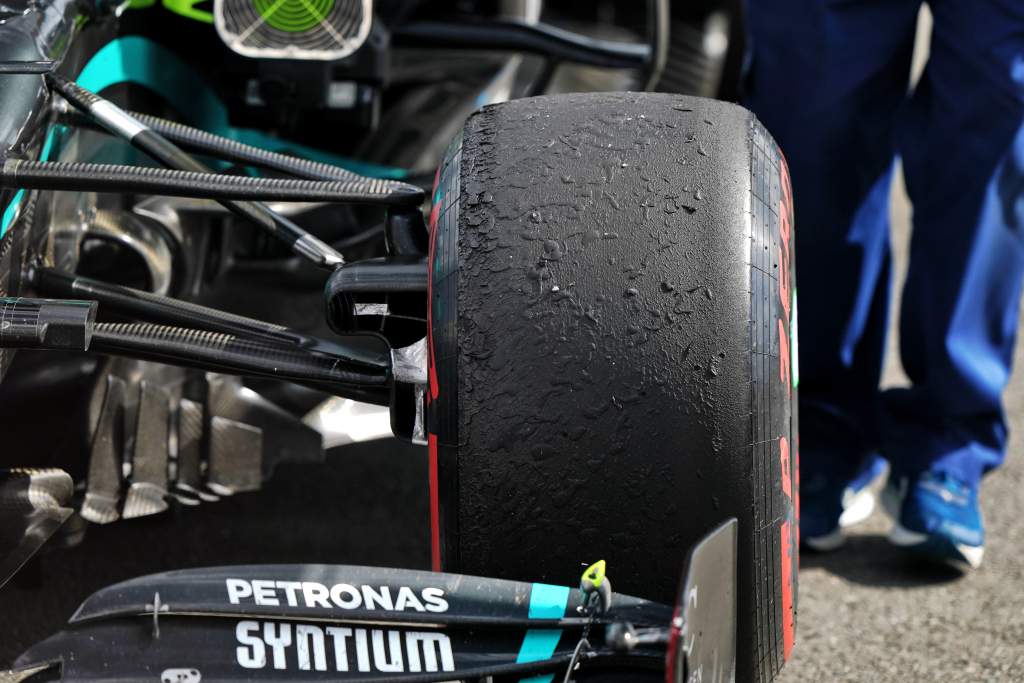 Pirelli F1 tyre