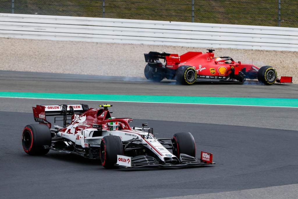 Motor Racing Formula One World Championship Eifel Grand Prix Race Day Nurbugring, Germany