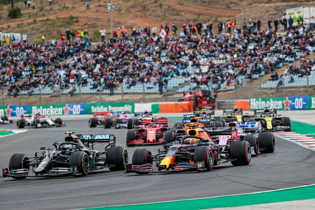 Motor Racing Formula One World Championship Portuguese Grand Prix Race Day Portimao, Portugal