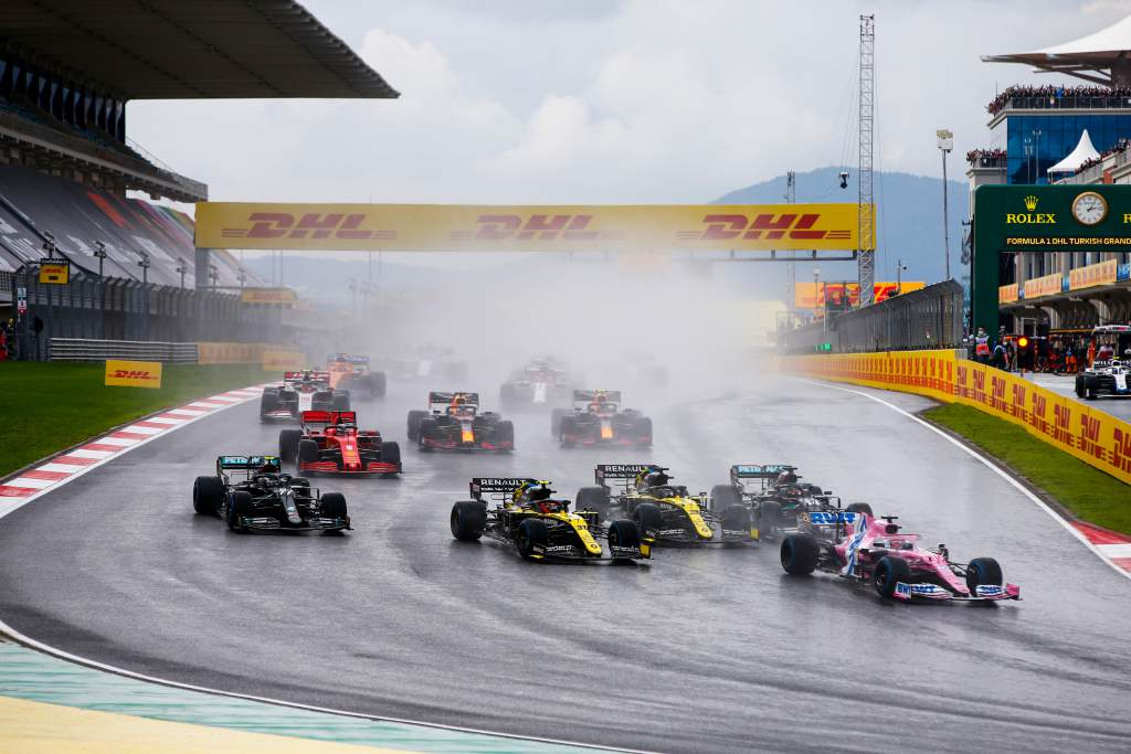 Motor Racing Formula One World Championship Turkish Grand Prix Race Day Istanbul, Turkey