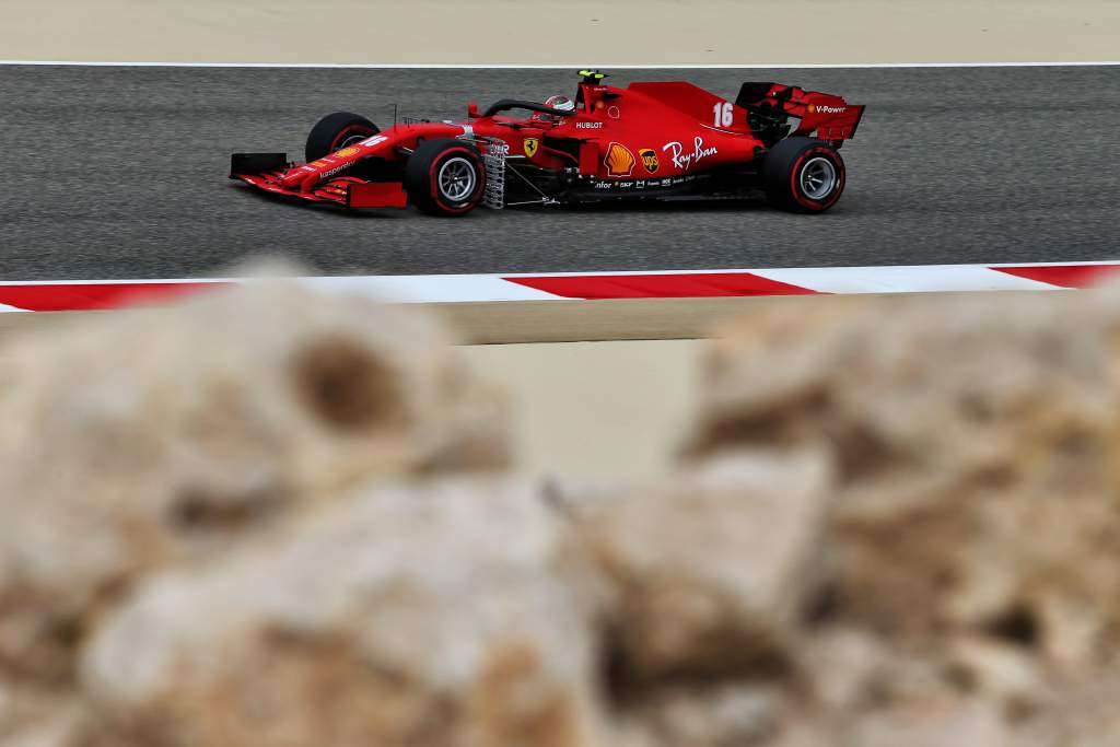 Charles Leclerc F1 Bahrain Ferrari