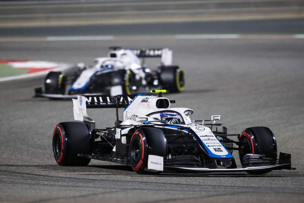 Nicholas Latifi Jack Aitken Williams F1