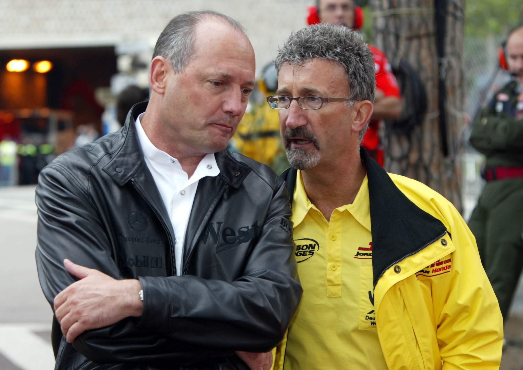 F1 In Monaco, Donnerstag, Training, Ron Dennis (mclaren) Und Eddie Jordan