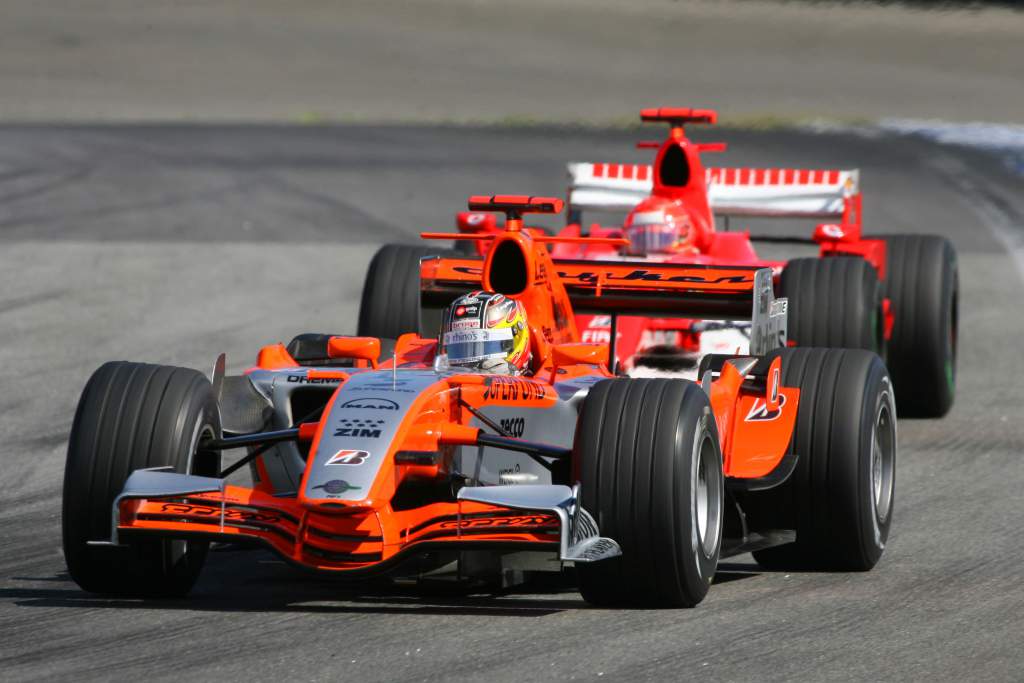 Tiago Monteiro, Spyker, F1