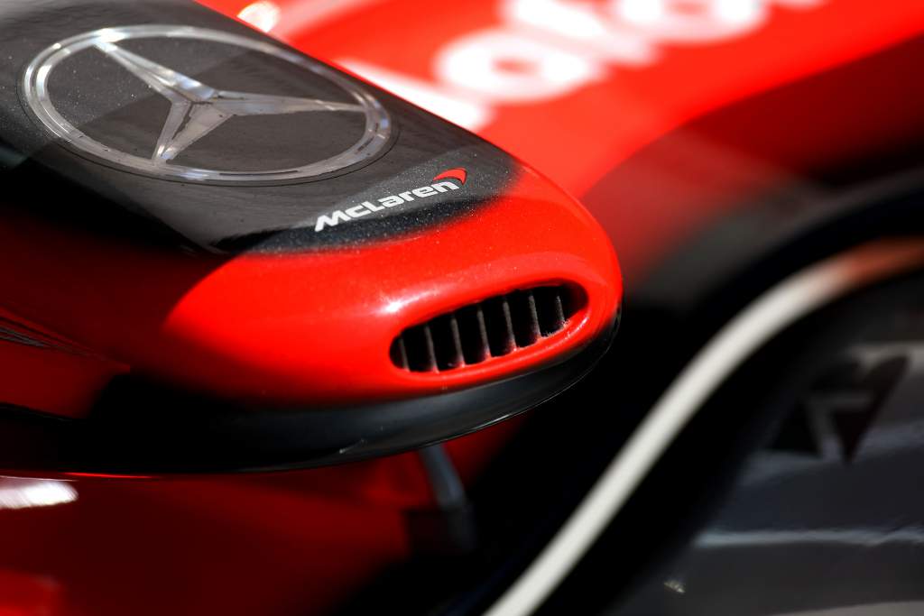 McLaren Mercedes F1 nose