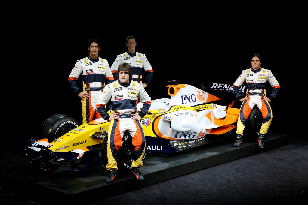 Renault F1 launch 2008