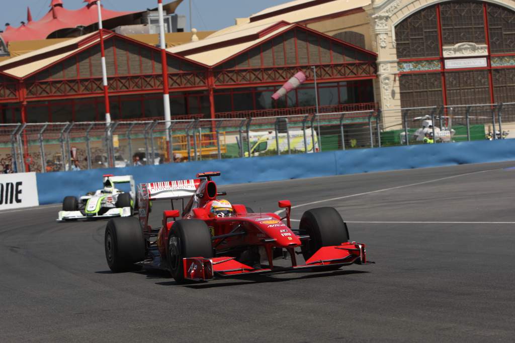 Luca Badoer Ferrari F1 2009 Valencia