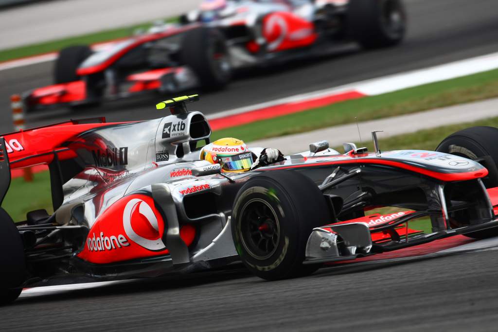 Lewis Hamilton McLaren 2010 F1 Jenson Button