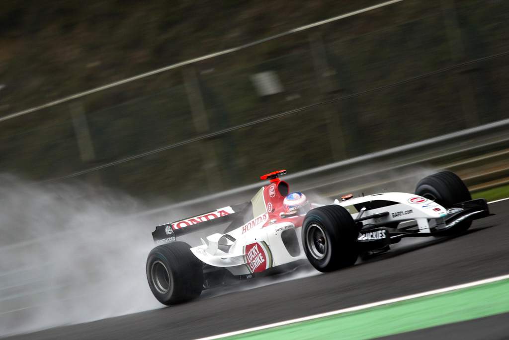 Jenson Button BAR Belgian Grand Prix 2004 Spa