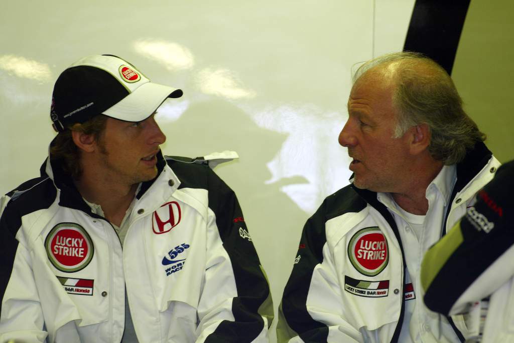 Jenson Button David Richards 2004