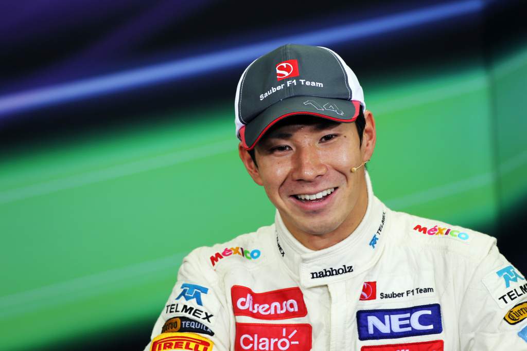 Kamui Kobayashi Sauber F1