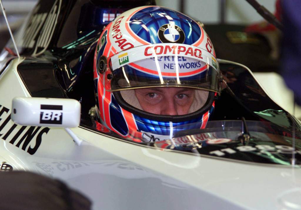 Jenson Button Im Bmw Williams Heute Beim Warmup In Spa