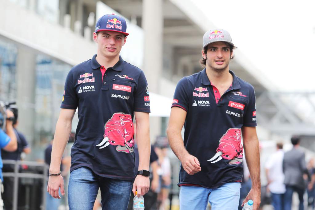 Max Verstappen Carlos Sainz Jr 2015