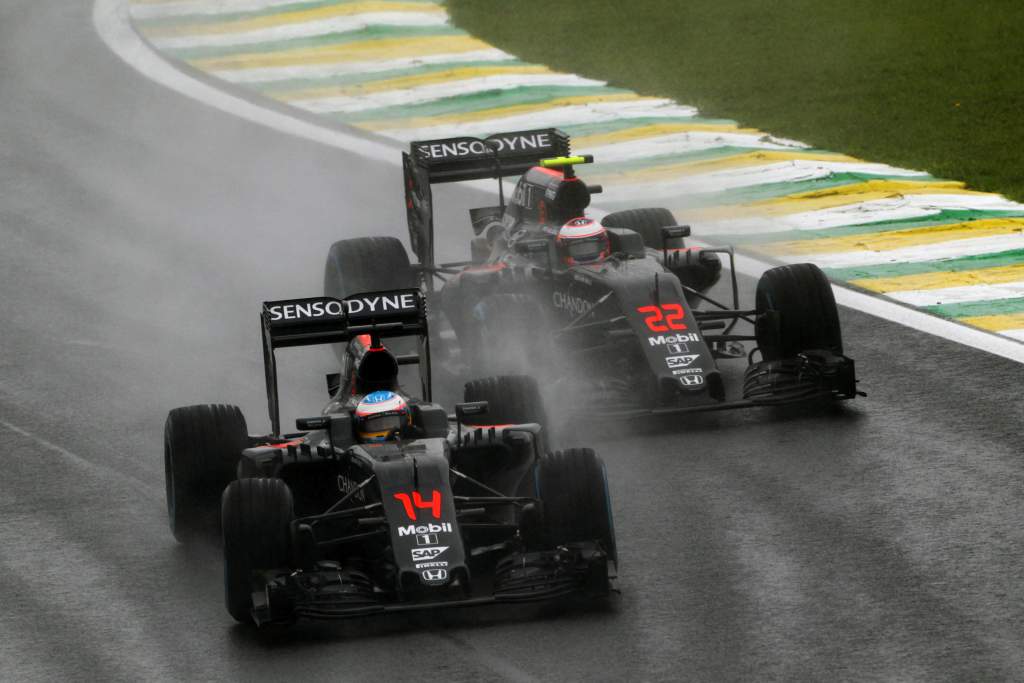 Fernando Alonso Jenson Button McLaren F1