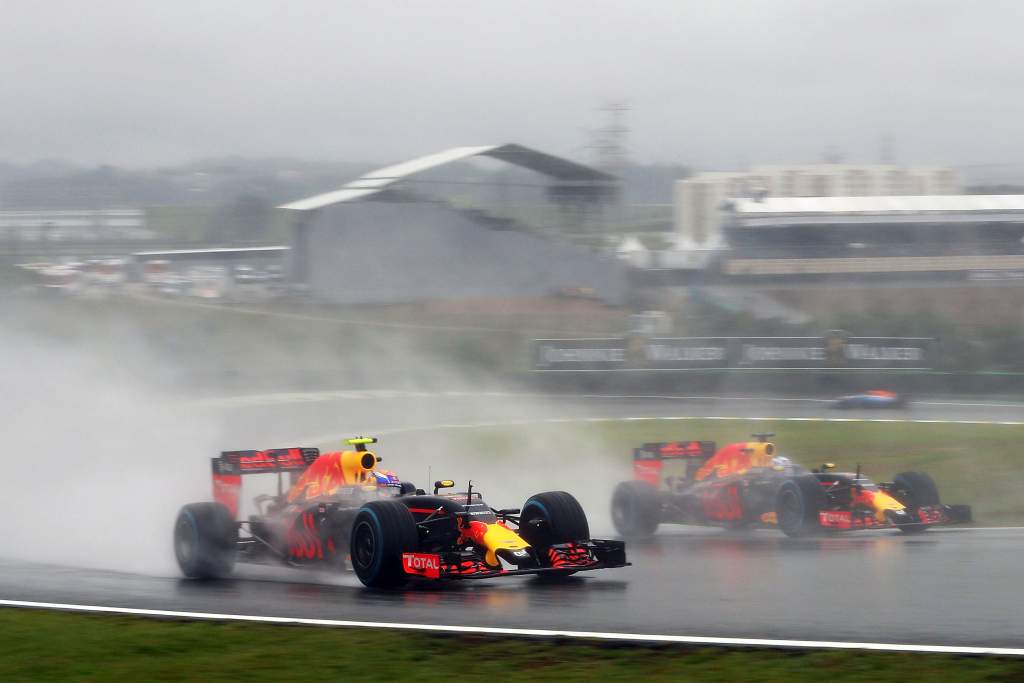 Motor Racing Formula One World Championship Brazilian Grand Prix Race Day Sao Paulo, Brazil