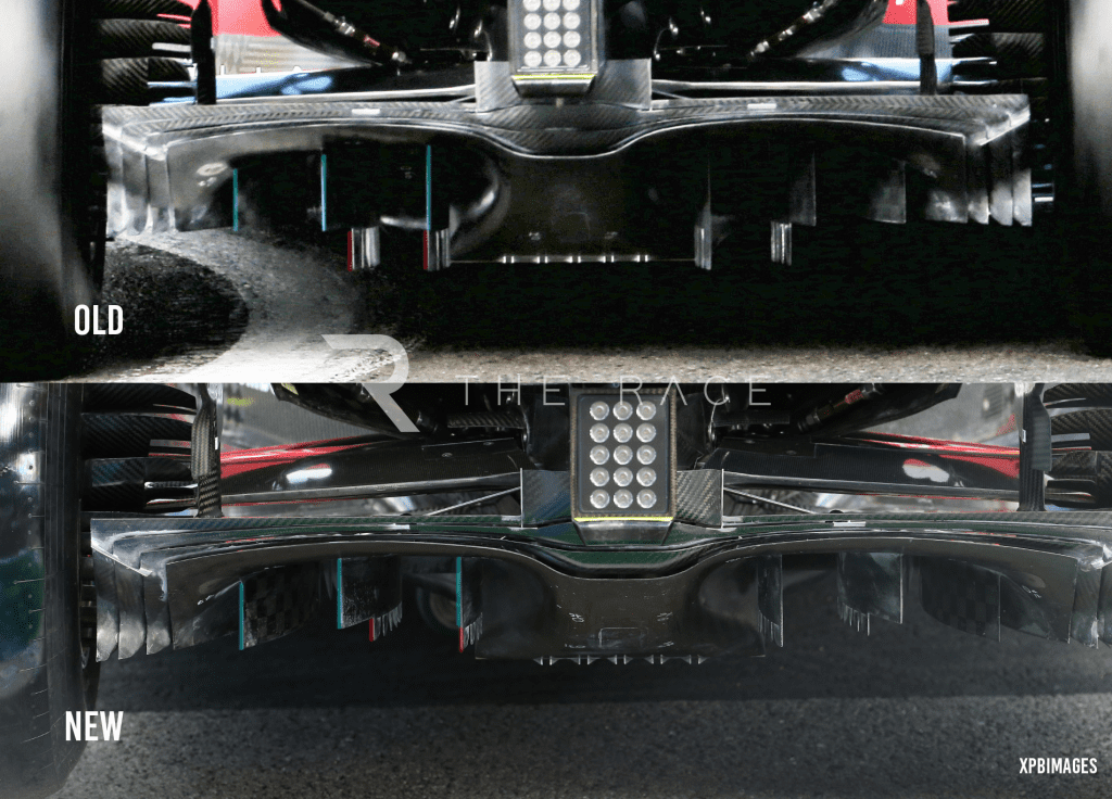 F1 diffuser fence