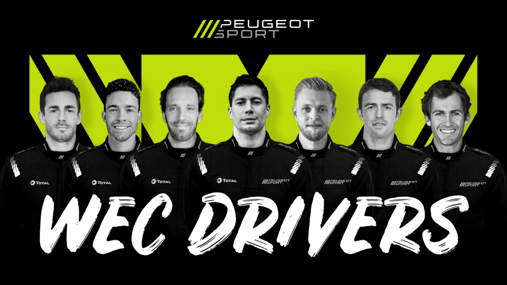 Peugeot WEC Drivers