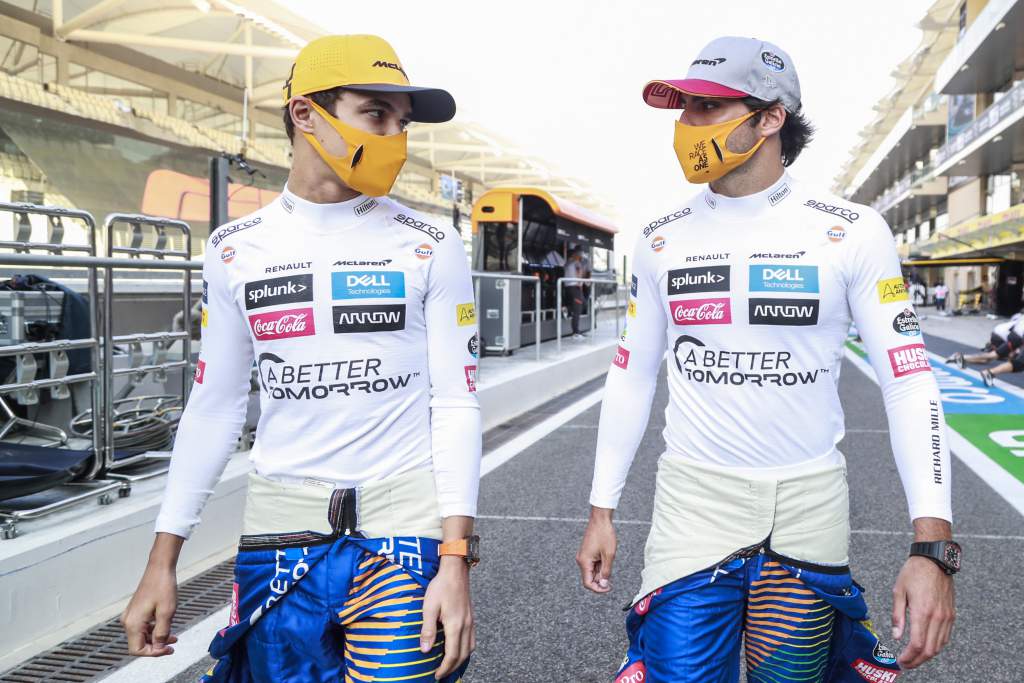 Lando Norris Carlos Sainz Jr