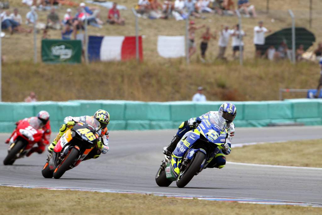 Sete Gibernau Valentino Rossi Brno MotoGP Czech GP