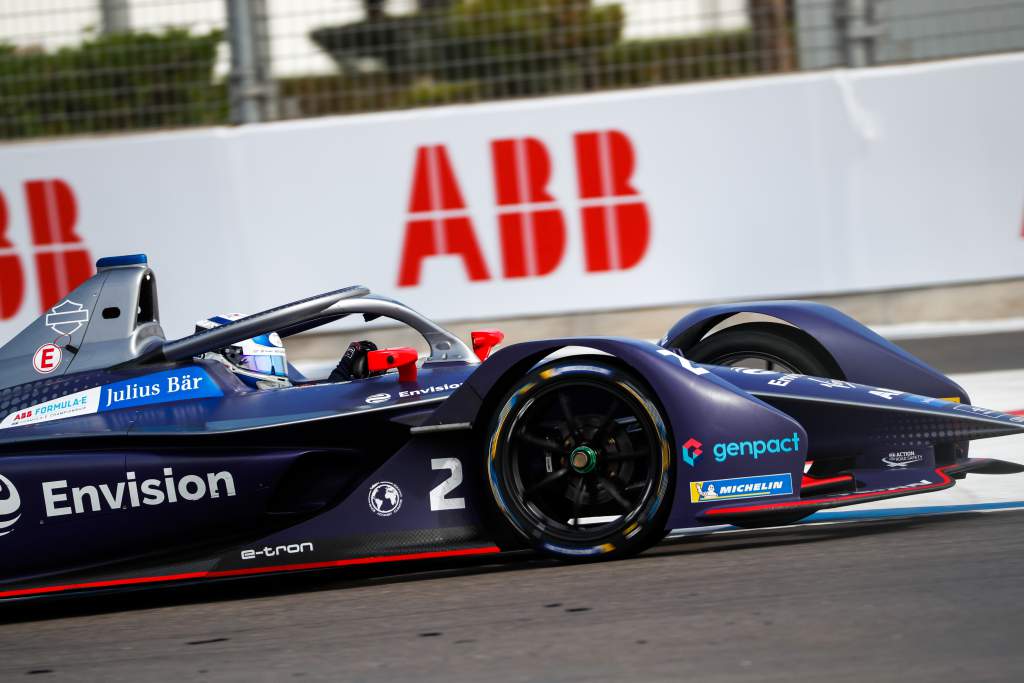 Nick Cassidy Envision Virgin Formula E test