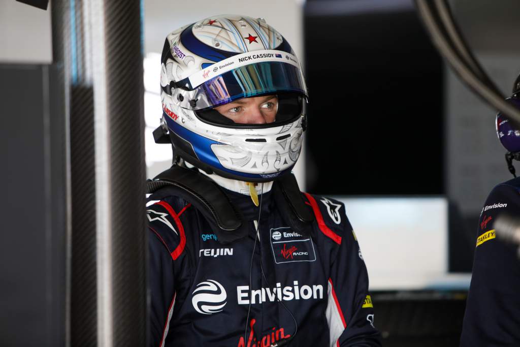 Nick Cassidy Envision Virgin Formula E test