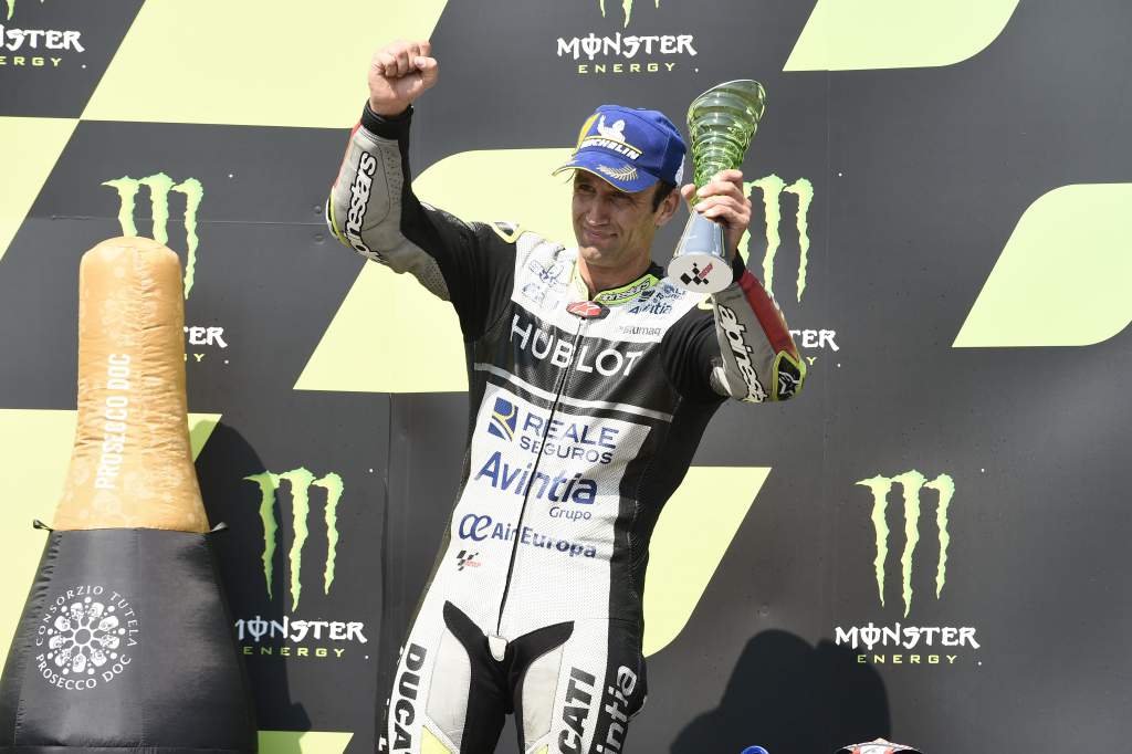 Johann Zarco Brno MotoGP podium 2020