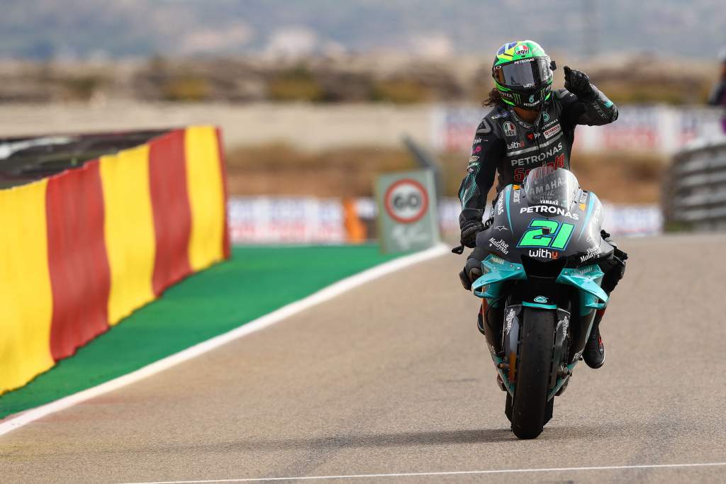Franco Morbidelli Petronas SRT Yamaha wins Aragon MotoGP 2020