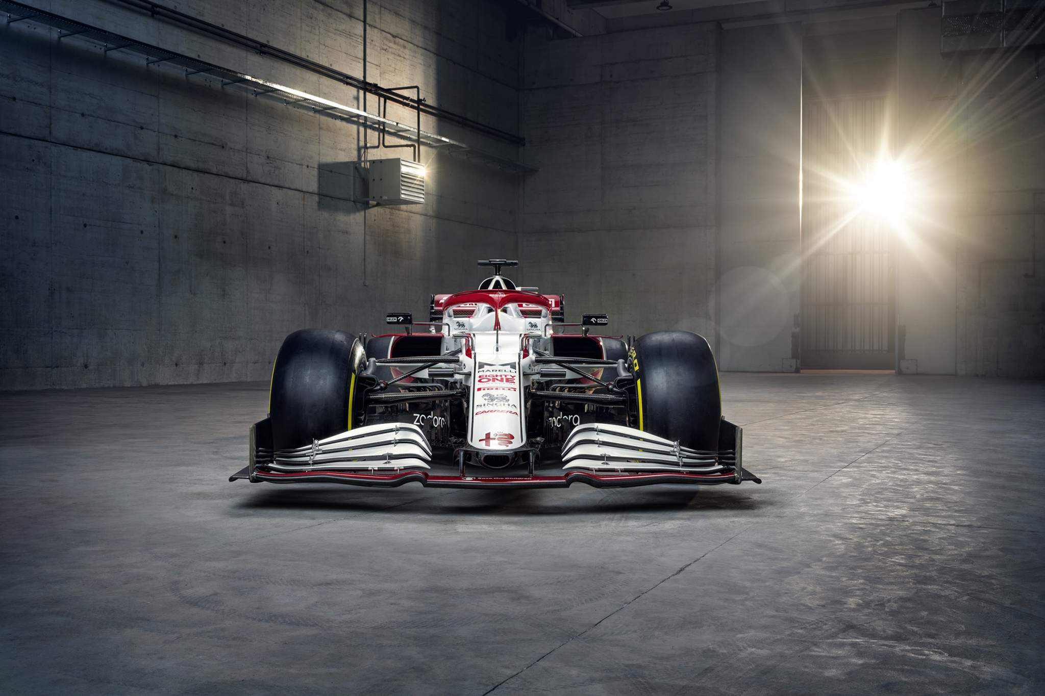 Alfa Romeo 2021 F1 car C41 launch