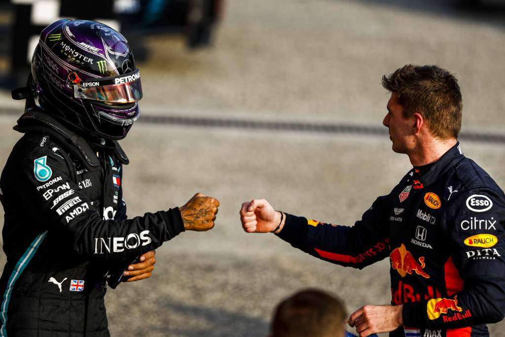 Lewis Hamilton Max Verstappen F1