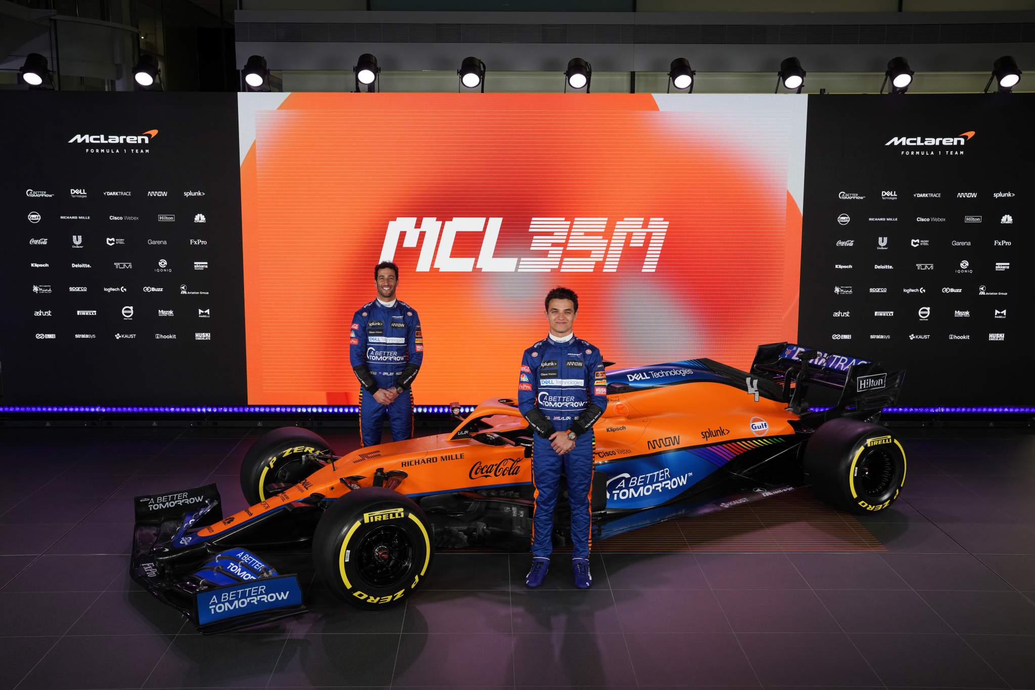 McLaren F1 launch 2021
