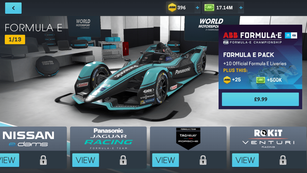 Motorsport Manager Formula E Livery Pic