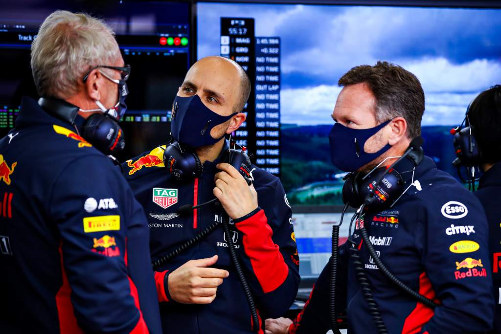 Helmut Marko Christian Horner Red Bull F1