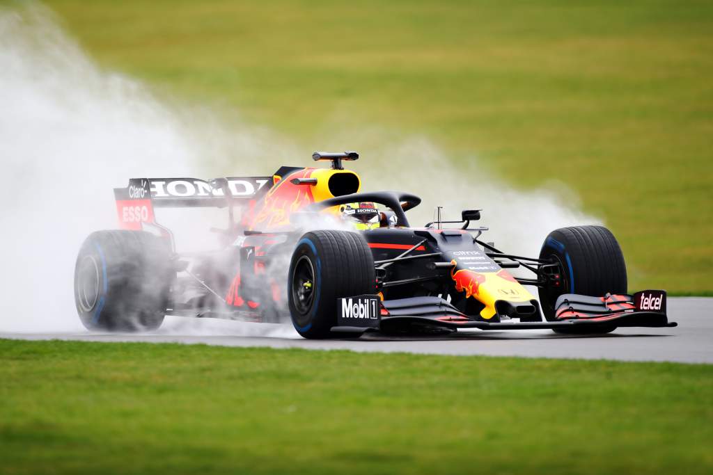 Sergio Perez Red Bull Racing Filming Day