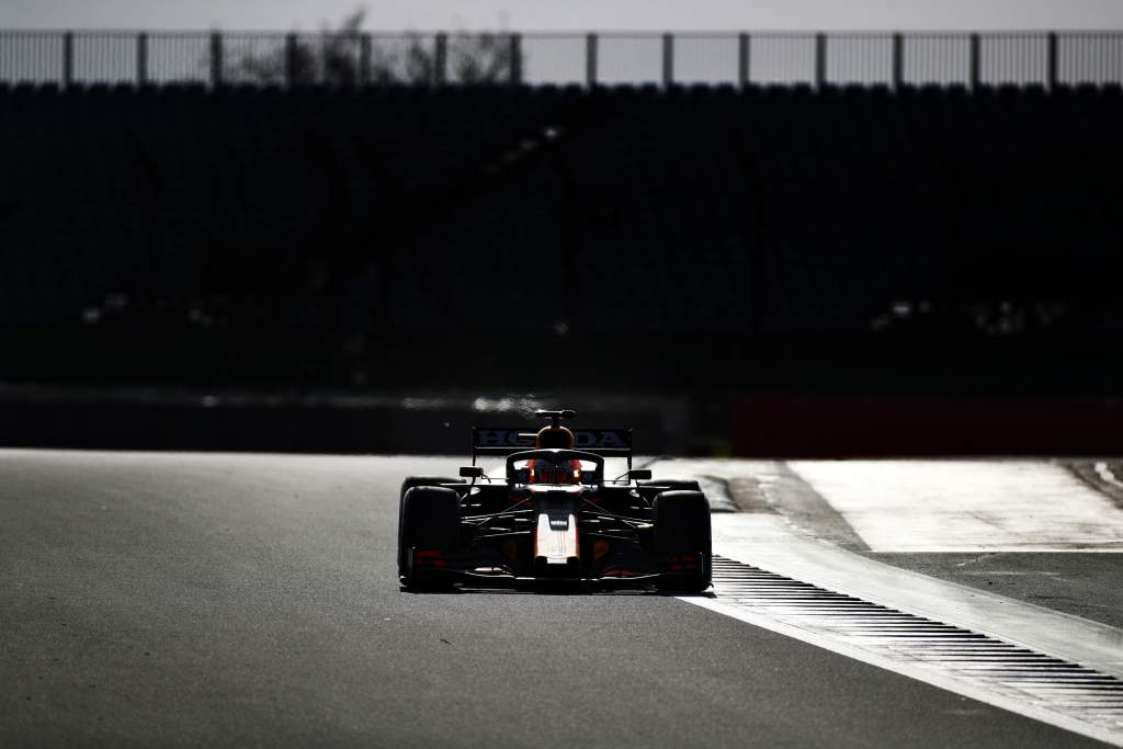 Max Verstappen Red Bull F1 filming day 2021