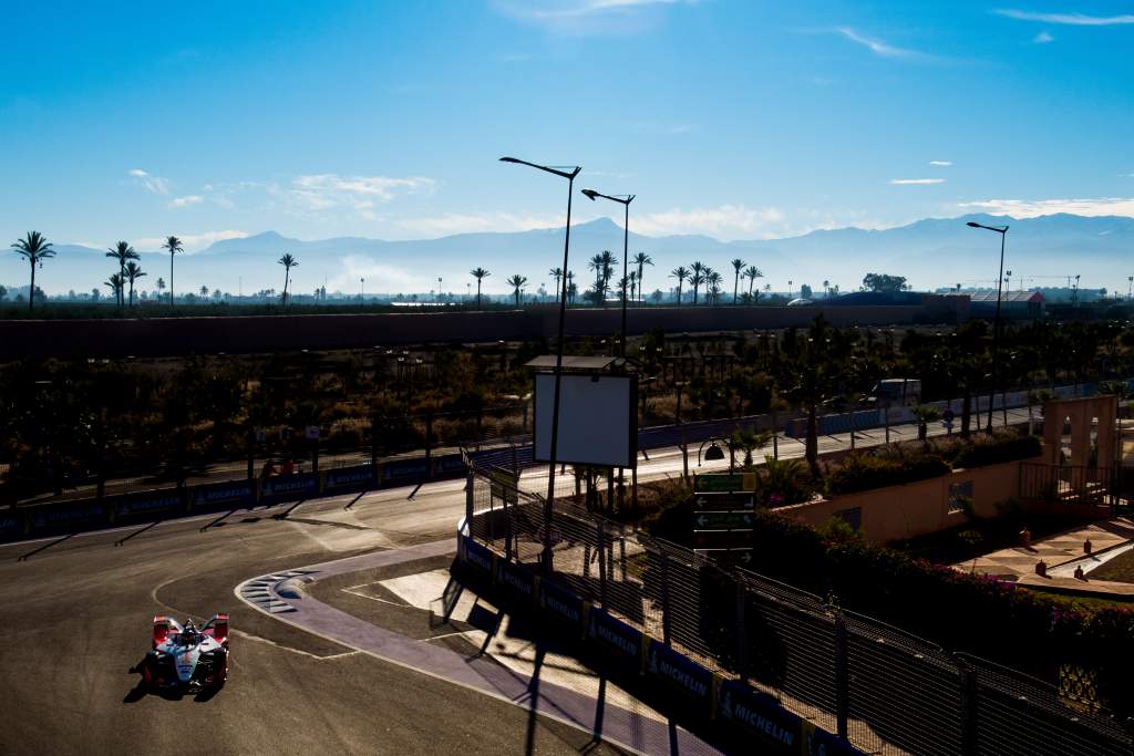 Sergey Sirotkin Formula E Marrakesh test