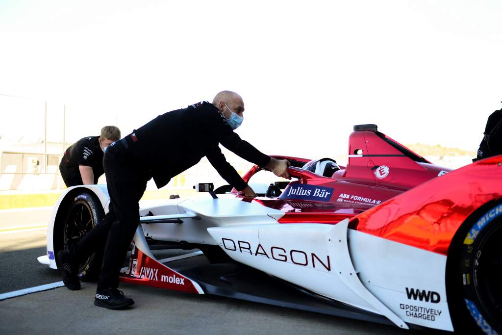 Nico Mueller Dragon Penske Formula E test