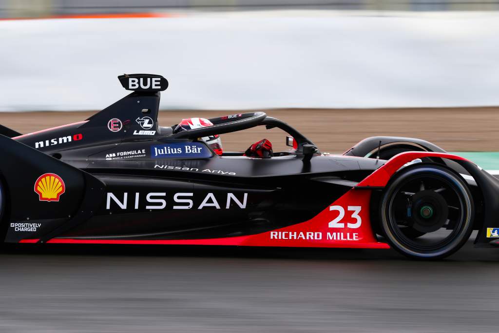 Sebastien Buemi Nissan Valencia Formula E testing 2020