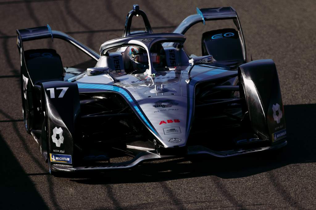 Nyck de Vries Mercedes Valencia Formula E testing 2020