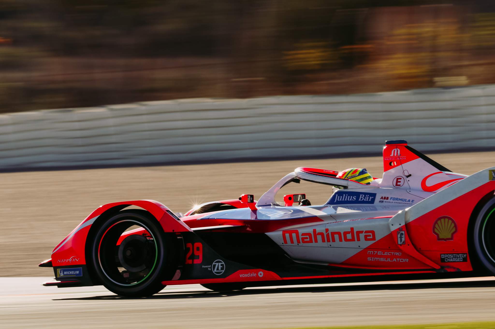 Alexander Sims Mahindra Valencia Formula E testing 2020