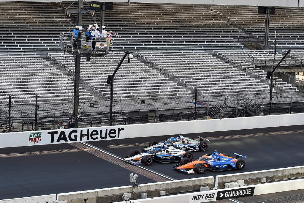 Takuma Sato Scott Dixon Indy 500