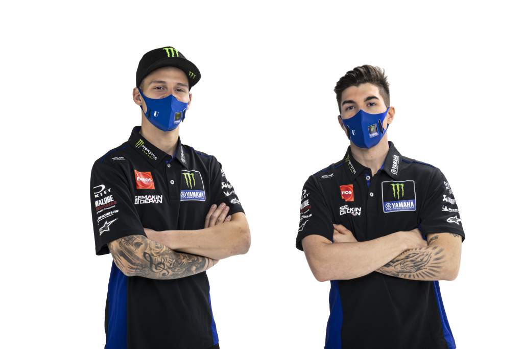 Fabio Quartararo Maverick Vinales Yamaha MotoGP