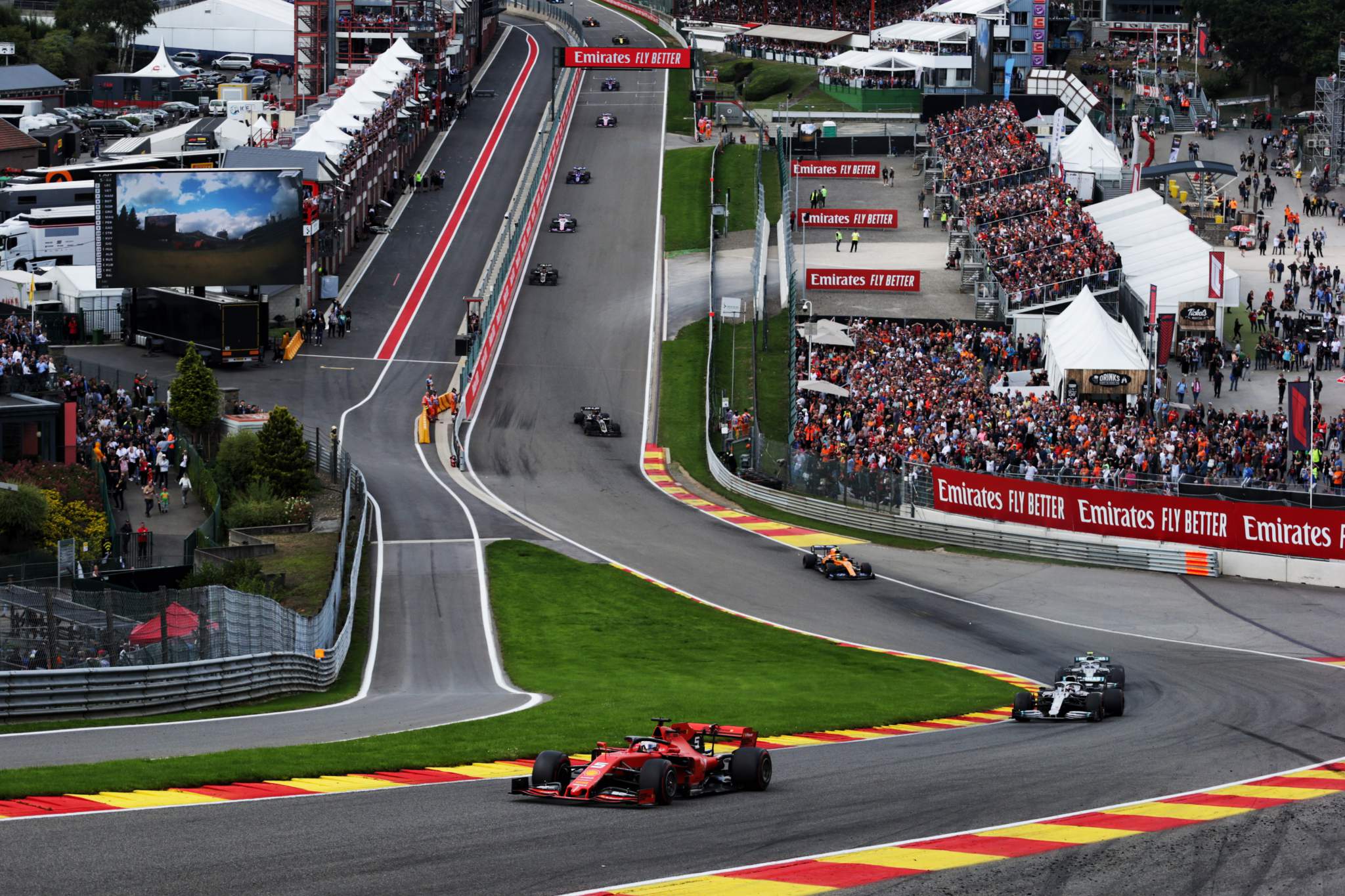 Motor Racing Formula One World Championship Belgian Grand Prix Race Day Spa Francorchamps, Belgium