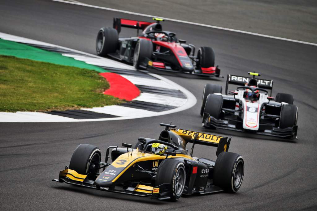 Guanyu Zhou Christian Lundgaard F2 Renault