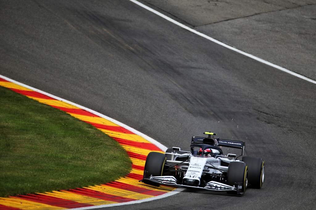 Pierre Gasly Belgian GP F1 AlphaTauri